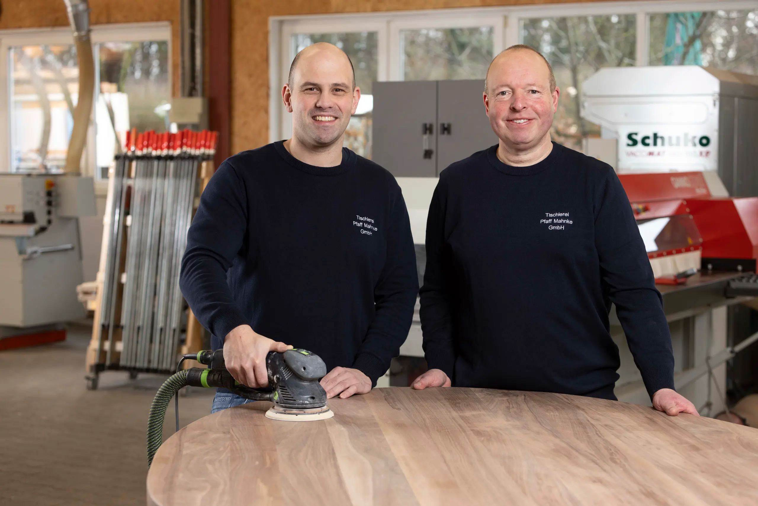 Tischlerei Pfaff+Mahnke Team Patrick+Marcus